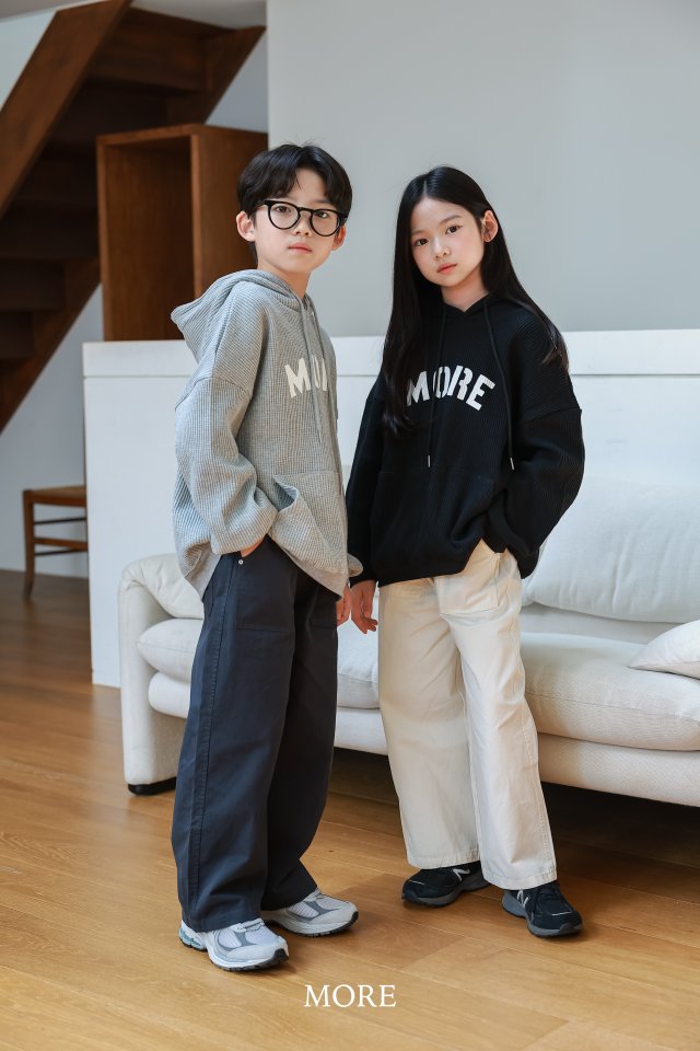 More - Korean Children Fashion - #littlefashionista - Waffle Hoodie - 10