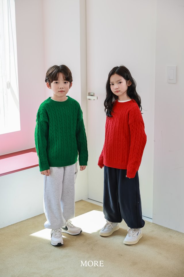More - Korean Children Fashion - #minifashionista - Cable Knit - 6