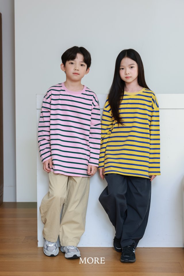 More - Korean Children Fashion - #prettylittlegirls - Marine ST Tee - 2