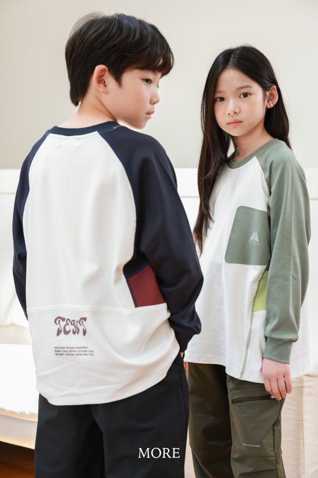 More - Korean Children Fashion - #todddlerfashion - Hiker Raglan Tee - 12