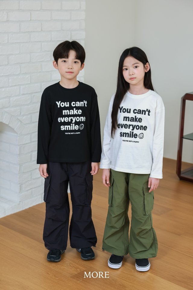 More - Korean Children Fashion - #todddlerfashion - Smile Tee - 5