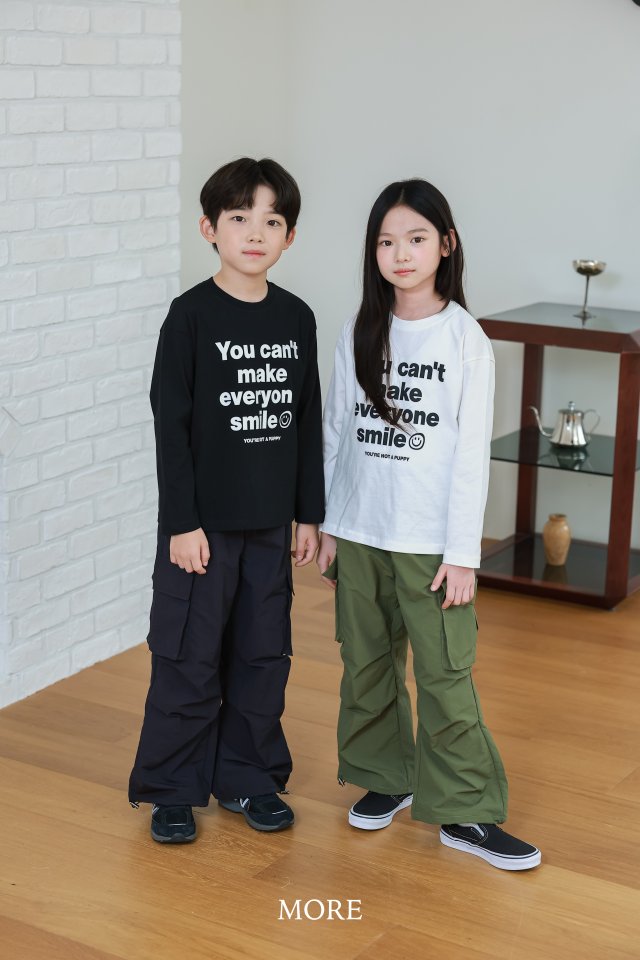 More - Korean Children Fashion - #toddlerclothing - Smile Tee - 6