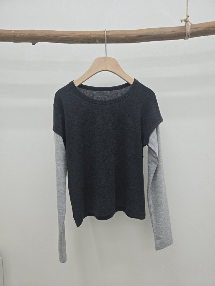 Most - Korean Women Fashion - #momslook - Layered Tee - 3