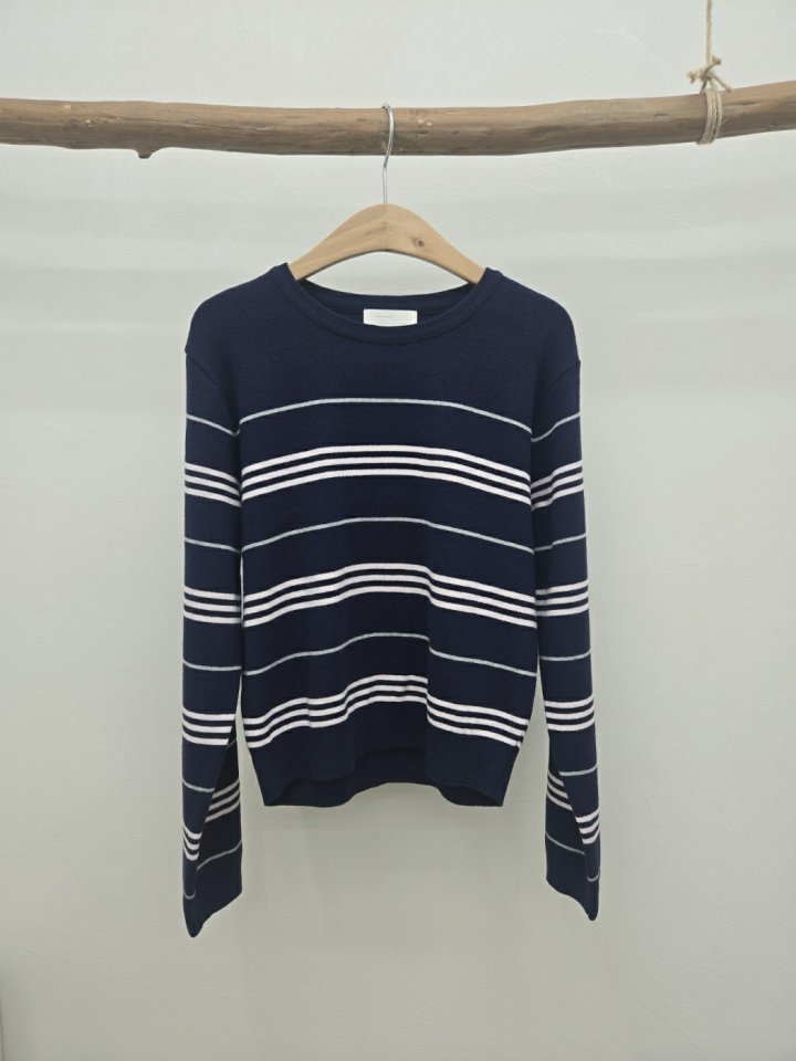 Most - Korean Women Fashion - #restrostyle - Name Knit Pullover - 3