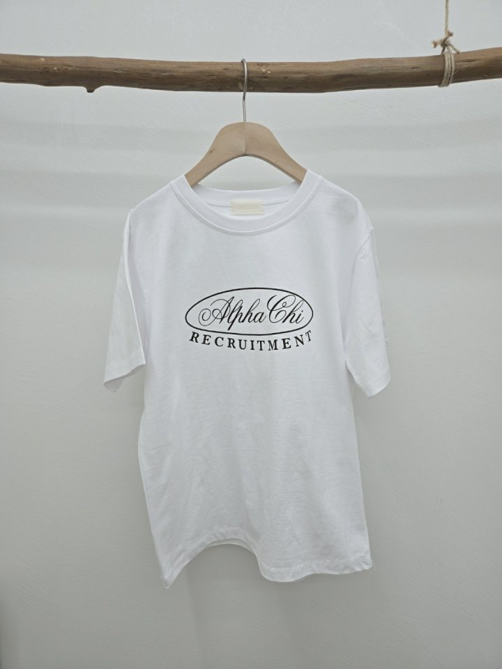Most - Korean Women Fashion - #shopsmall - Alpha Chi Tee