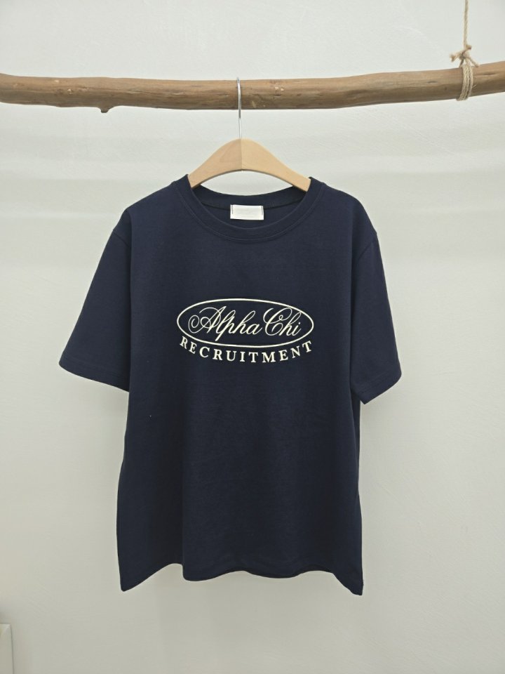 Most - Korean Women Fashion - #thelittlethings - Alpha Chi Tee - 3