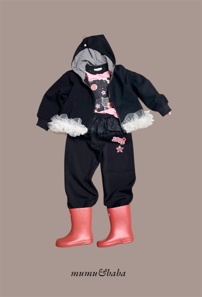 Mumunbaba - Korean Children Fashion - #Kfashion4kids - Cat Moon Tee - 10