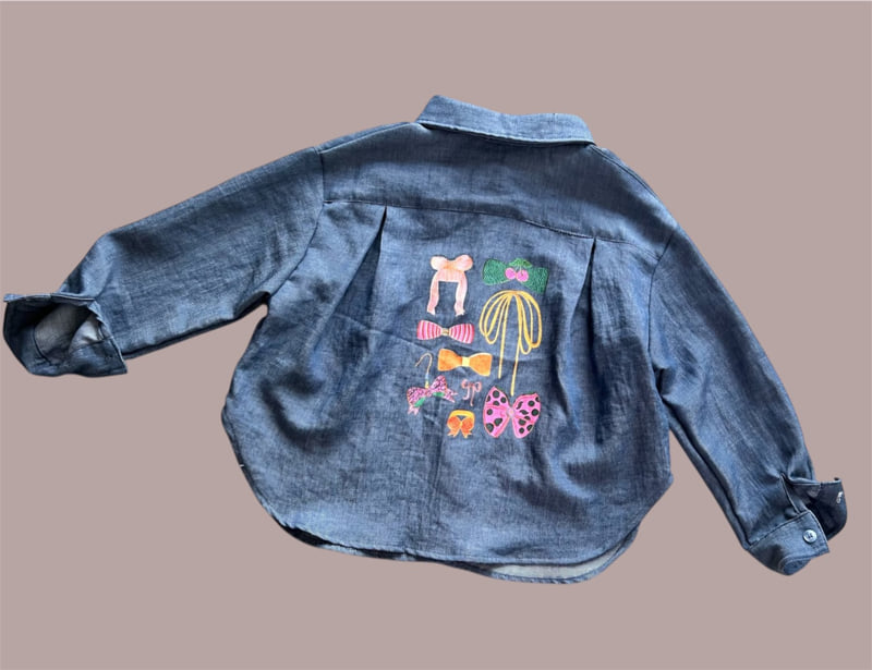 Mumunbaba - Korean Children Fashion - #childofig - Bonatz Denim Shirt - 10