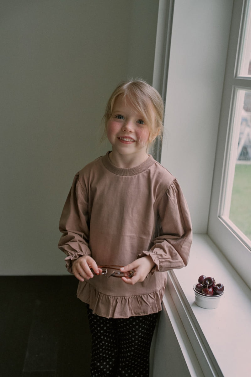 Mumunbaba - Korean Children Fashion - #childofig - Bubble Cream Tee - 3