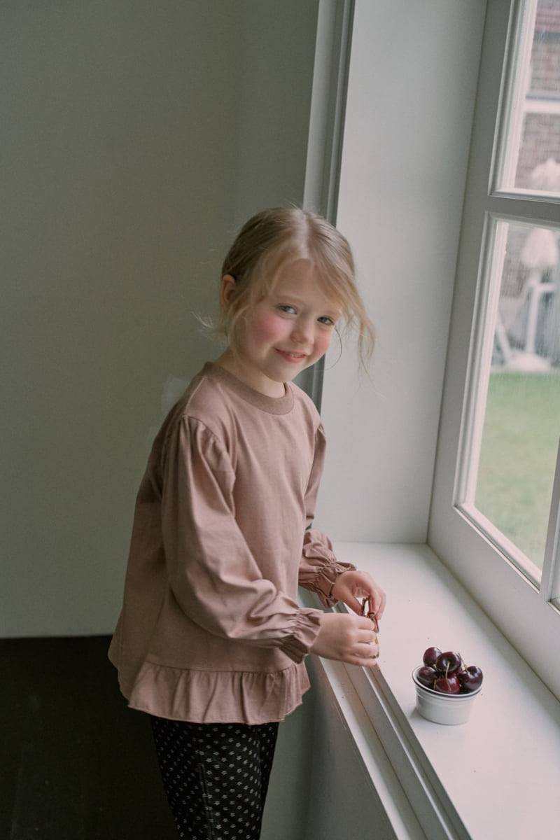 Mumunbaba - Korean Children Fashion - #childofig - Bubble Cream Tee - 4