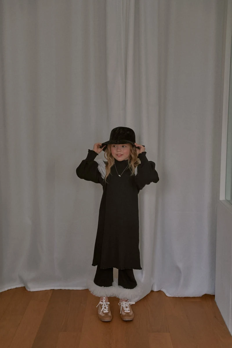 Mumunbaba - Korean Children Fashion - #designkidswear - Creamy Bootcut Pants - 8