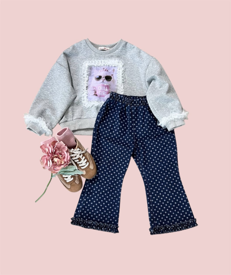 Mumunbaba - Korean Children Fashion - #designkidswear - Junior Bootcut Pants - 7