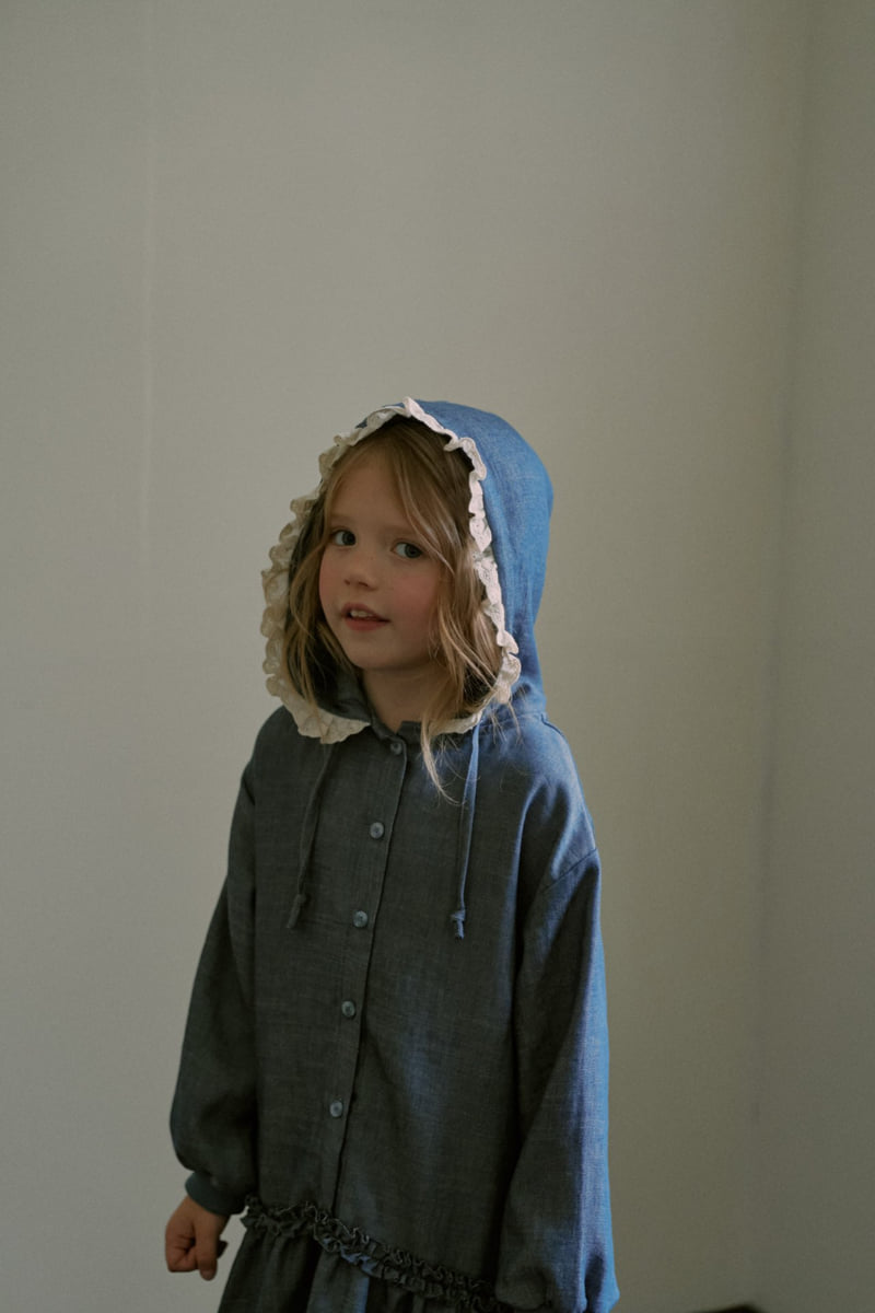 Mumunbaba - Korean Children Fashion - #discoveringself - Miss A Denim One-piece