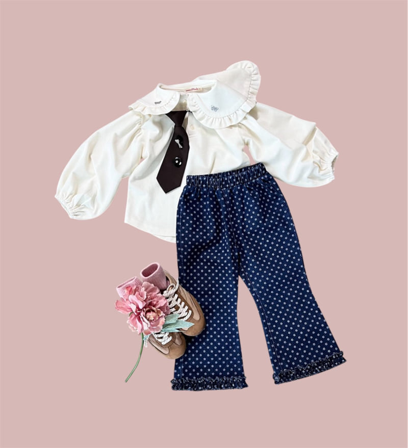 Mumunbaba - Korean Children Fashion - #discoveringself - Junior Bootcut Pants - 8