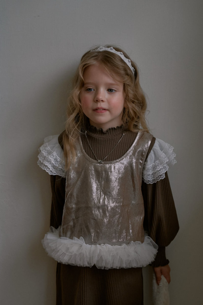 Mumunbaba - Korean Children Fashion - #fashionkids - Madeleine Coord Vest - 3