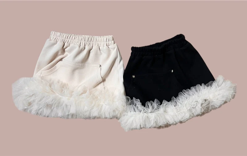 Mumunbaba - Korean Children Fashion - #kidsstore - Creamy Skirt - 9