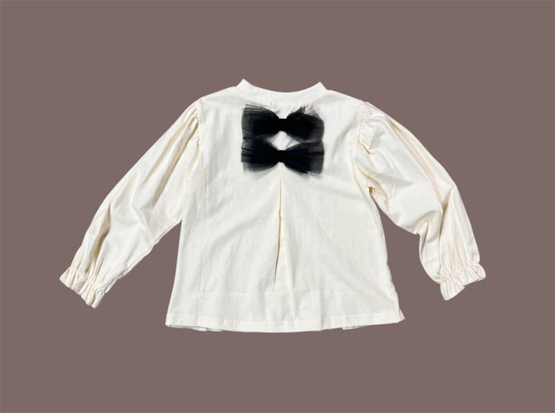 Mumunbaba - Korean Children Fashion - #kidzfashiontrend - Bubble Cream Tee - 10