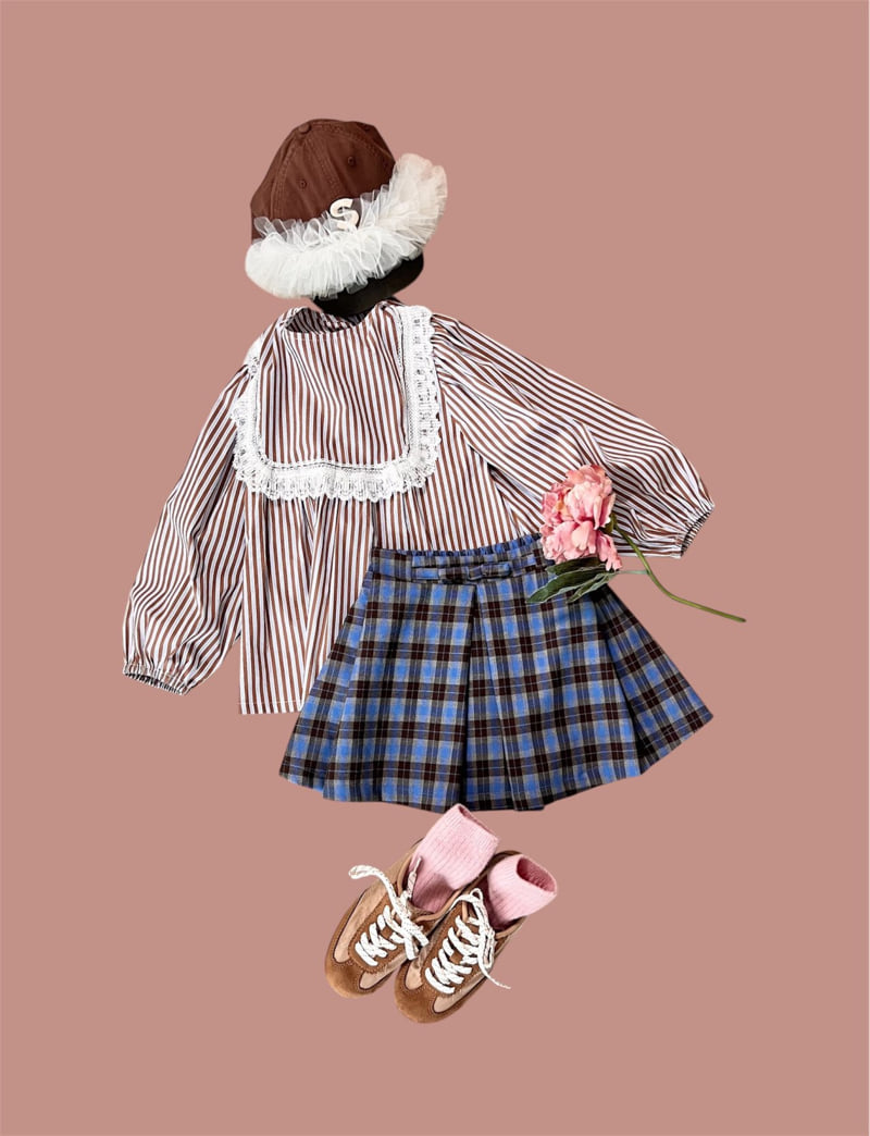 Mumunbaba - Korean Children Fashion - #kidzfashiontrend - Cozy Shirring Blouse - 5