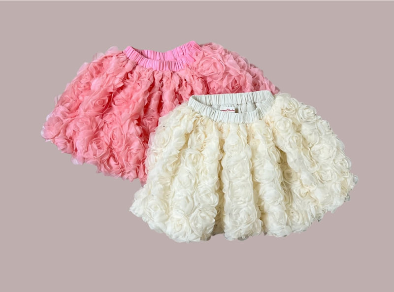 Mumunbaba - Korean Children Fashion - #littlefashionista - Rosepop Skirt - 10