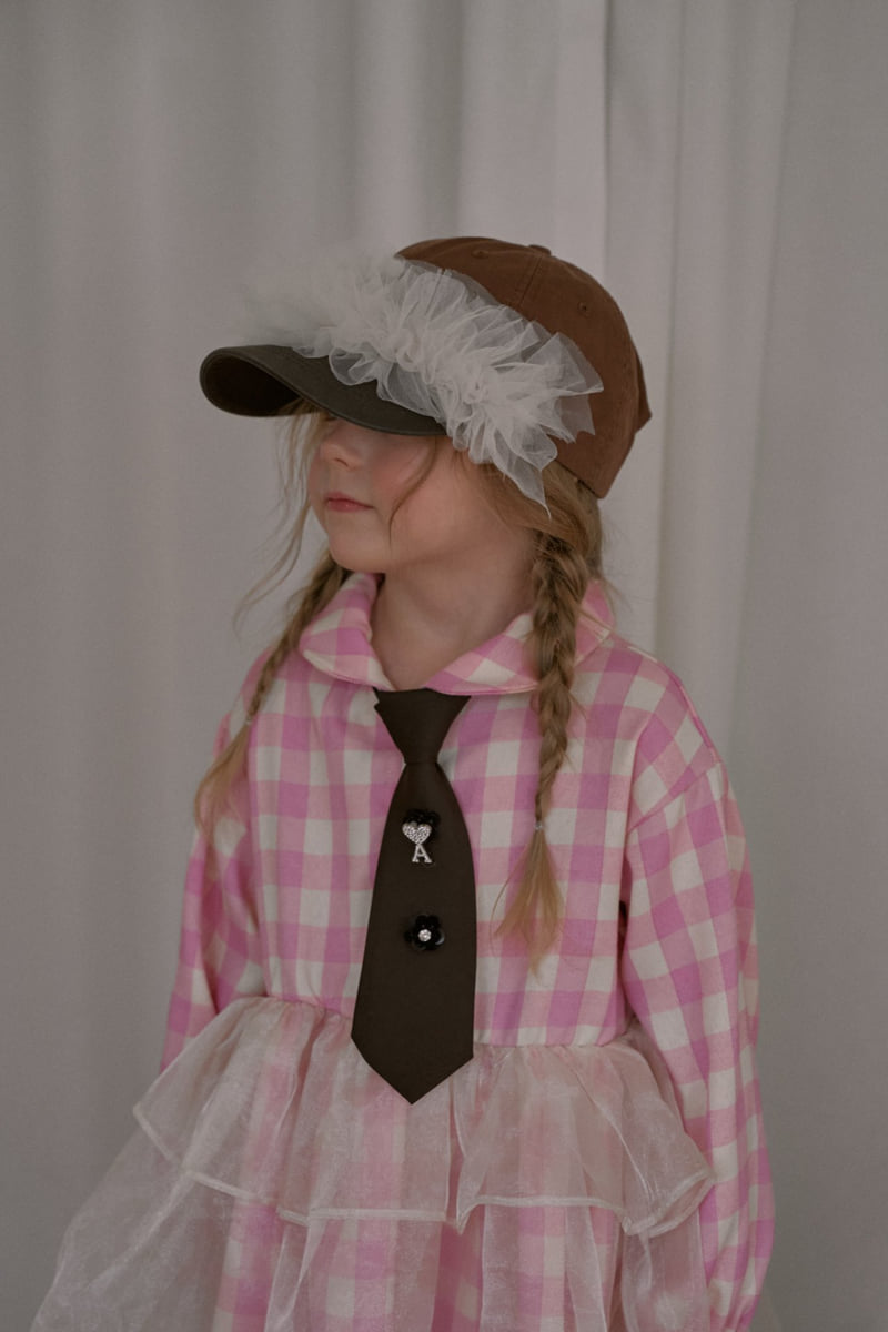Mumunbaba - Korean Children Fashion - #magicofchildhood - Creamy Ball Cap - 5