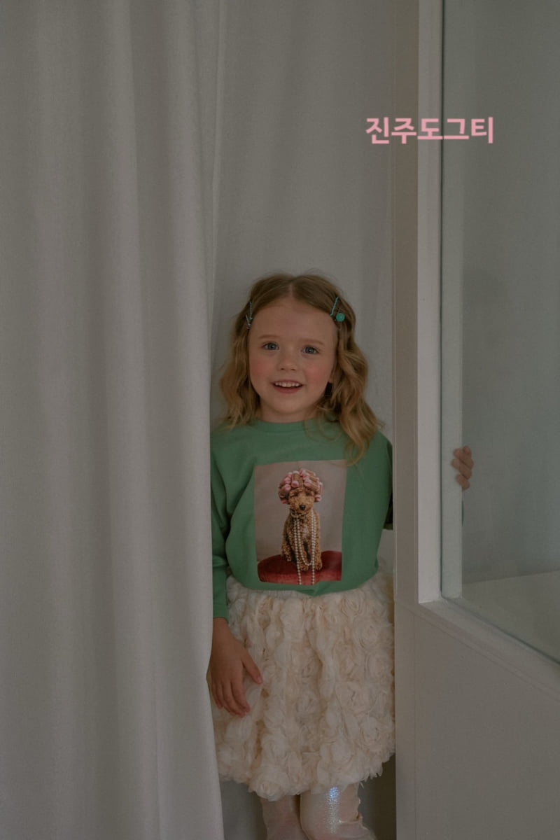 Mumunbaba - Korean Children Fashion - #minifashionista - Pearl Dog Tee