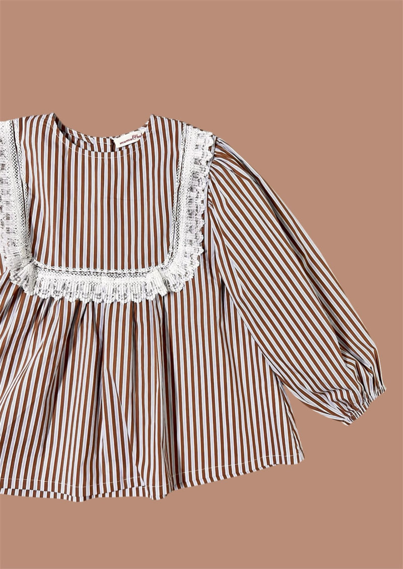 Mumunbaba - Korean Children Fashion - #minifashionista - Cozy Shirring Blouse - 9