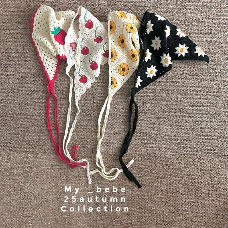 My Bebe - Korean Baby Fashion - #babyboutique - Crochet Kerchief