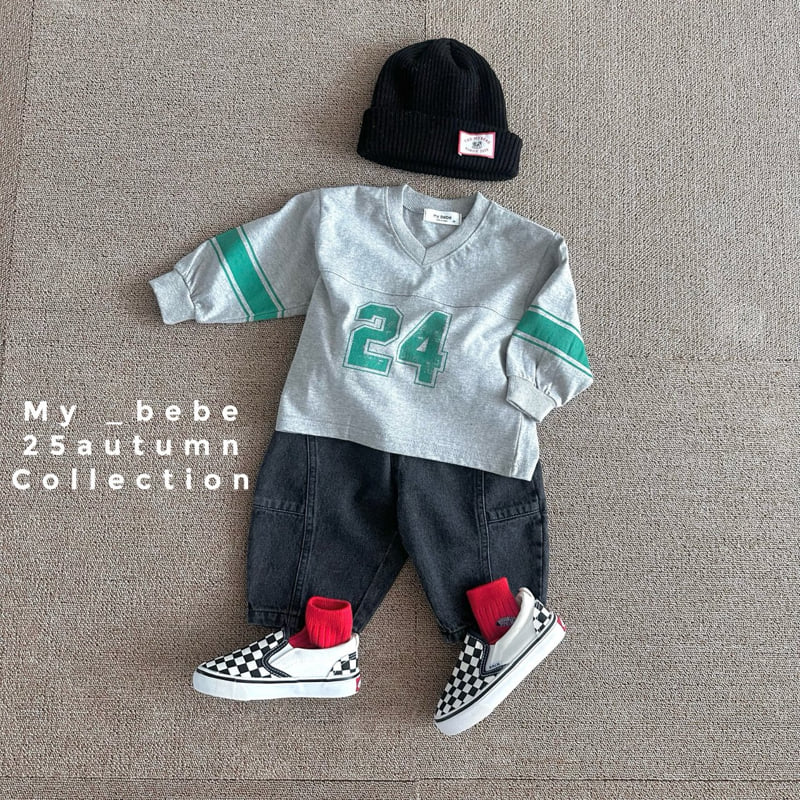 My Bebe - Korean Baby Fashion - #babyboutique - Cut Denim Pants - 11