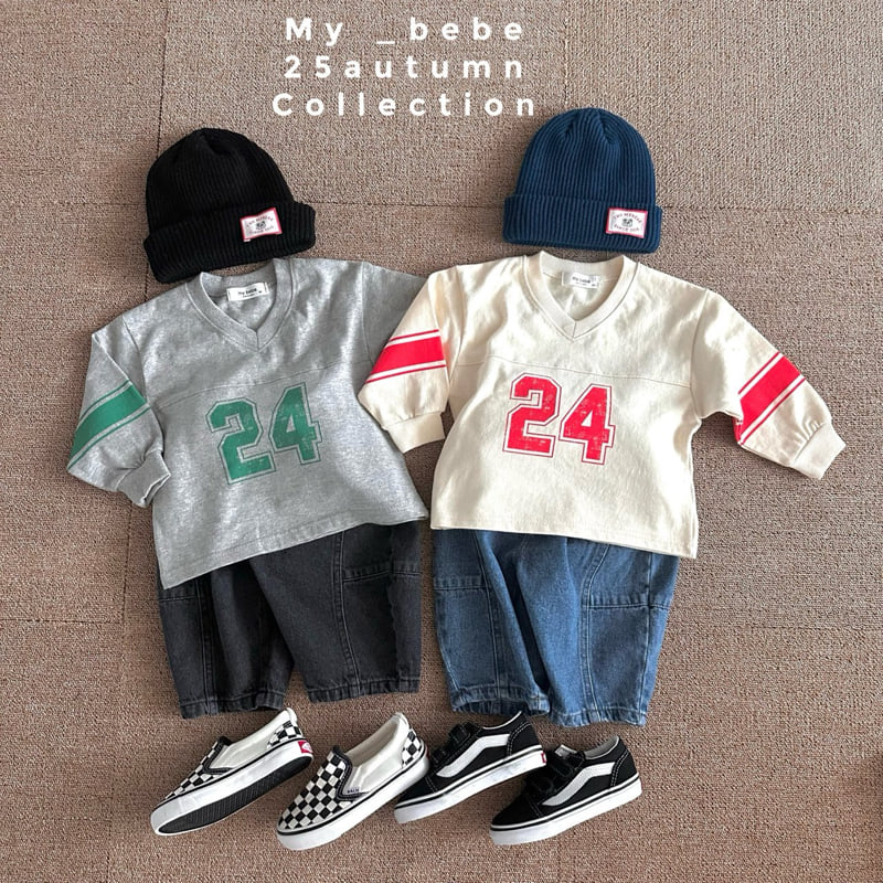My Bebe - Korean Baby Fashion - #babyboutique - 24 V-Neck Tee - 10