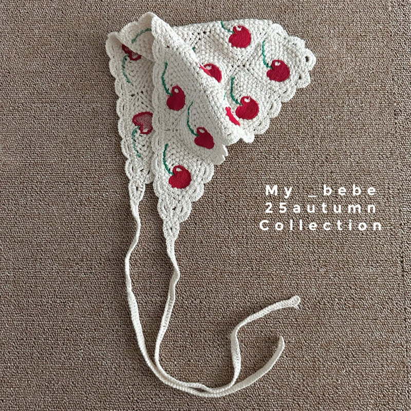 My Bebe - Korean Baby Fashion - #babyfashion - Crochet Kerchief - 5