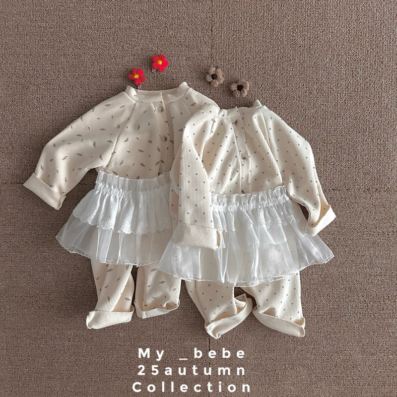 My Bebe - Korean Baby Fashion - #babyfever - Layered Skirt - 11