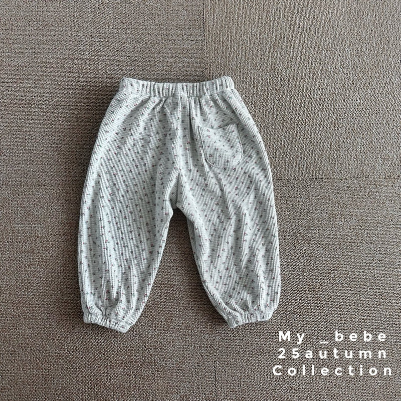 My Bebe - Korean Baby Fashion - #babyfever - Waffle Pants - 7