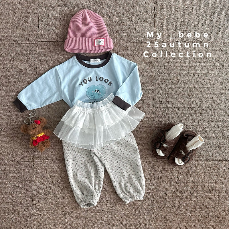 My Bebe - Korean Baby Fashion - #babygirlfashion - Heart Single Tee - 10