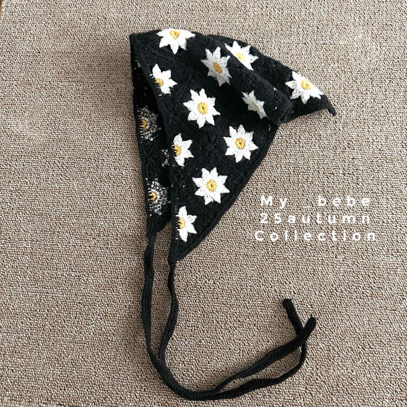 My Bebe - Korean Baby Fashion - #babygirlfashion - Crochet Kerchief - 7