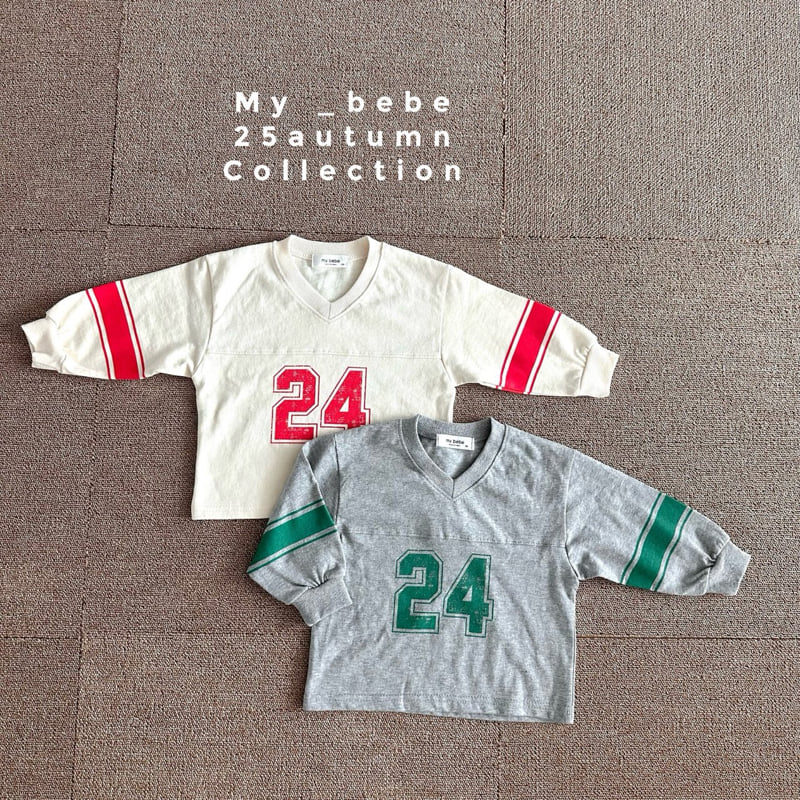 My Bebe - Korean Baby Fashion - #babylifestyle - 24 V-Neck Tee