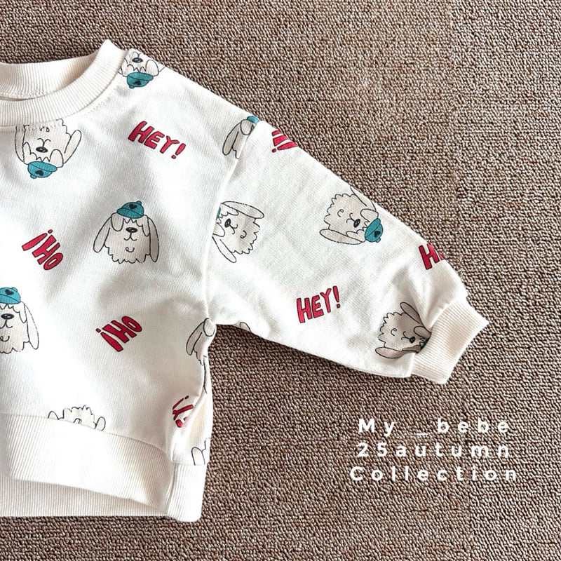 My Bebe - Korean Baby Fashion - #babyoninstagram - Unbalanced Autumn Sweatshirt - 7