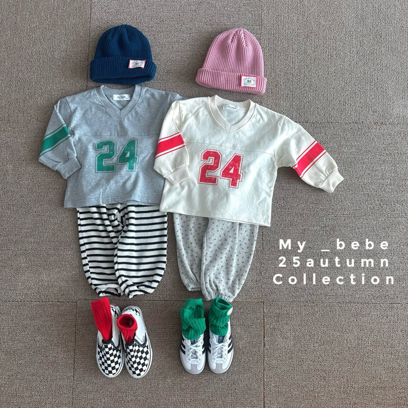 My Bebe - Korean Baby Fashion - #babyootd - Waffle Pants - 11