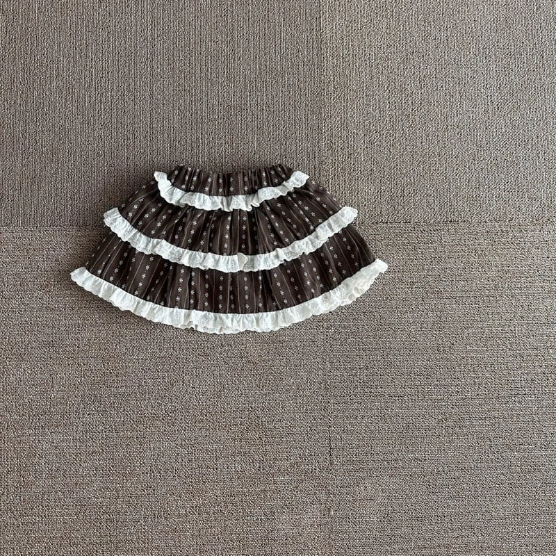 My Bebe - Korean Baby Fashion - #babyoutfit - 3-Tier Skirt - 8