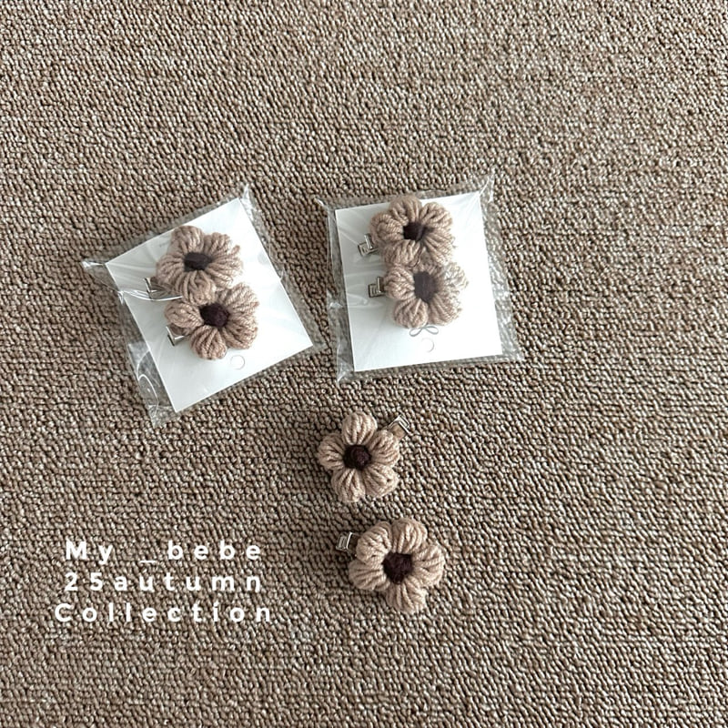 My Bebe - Korean Baby Fashion - #babywear - Handmade Flower Hair Clip