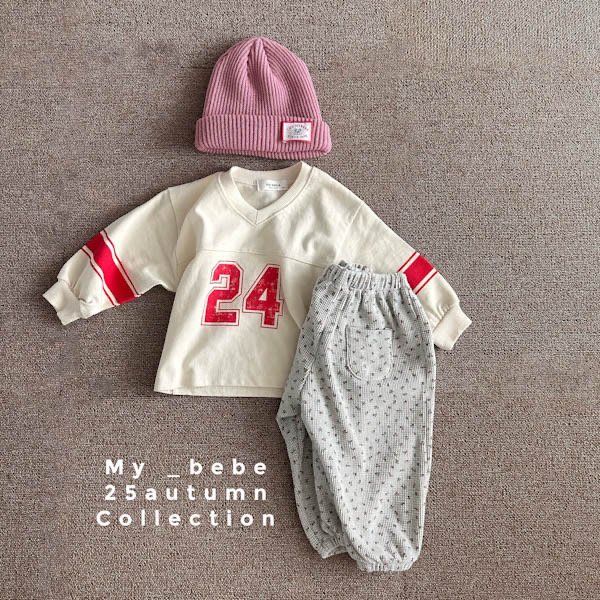 My Bebe - Korean Baby Fashion - #onlinebabyboutique - 24 V-Neck Tee - 7