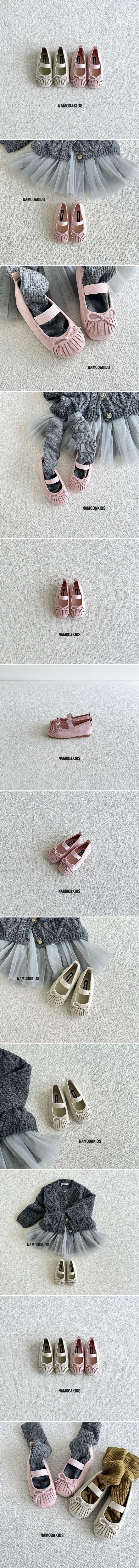 Namoo & Kids - Korean Children Fashion - #childofig - Ramie Quilt Tassel Mary Jane