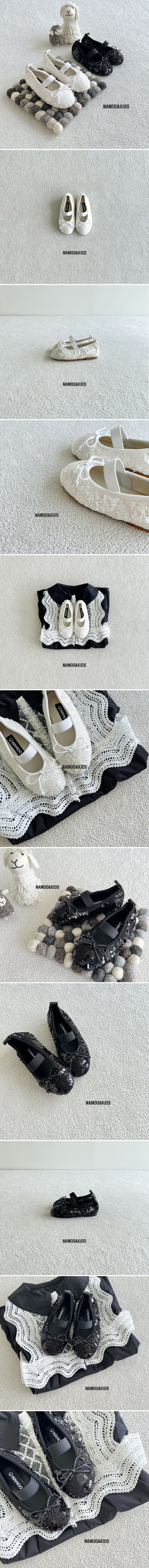Namoo & Kids - Korean Children Fashion - #minifashionista - Abe's Spangle Mary Jane