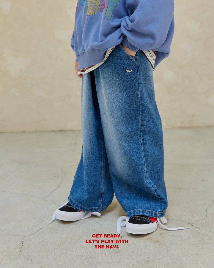 Navi - Korean Children Fashion - #Kfashion4kids - Louis Denim Pants - 6