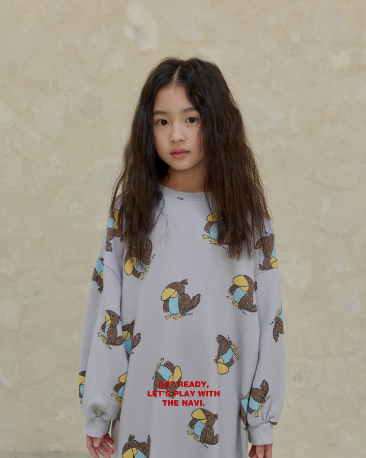 Navi - Korean Children Fashion - #Kfashion4kids - Bird One-piece - 6