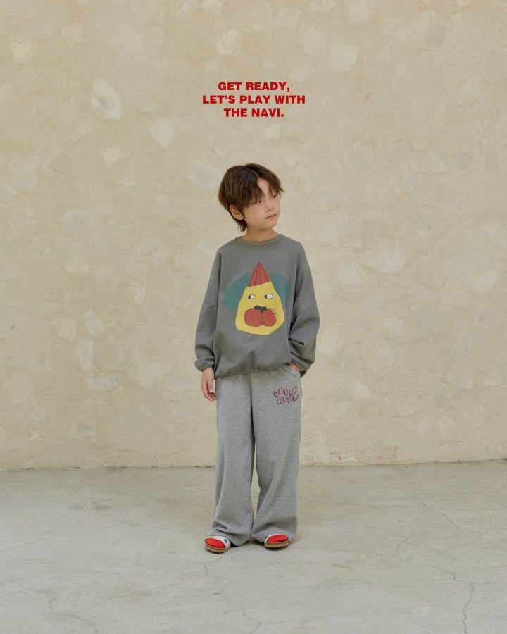 Navi - Korean Children Fashion - #childofig - Pug Sweatshirt - 8