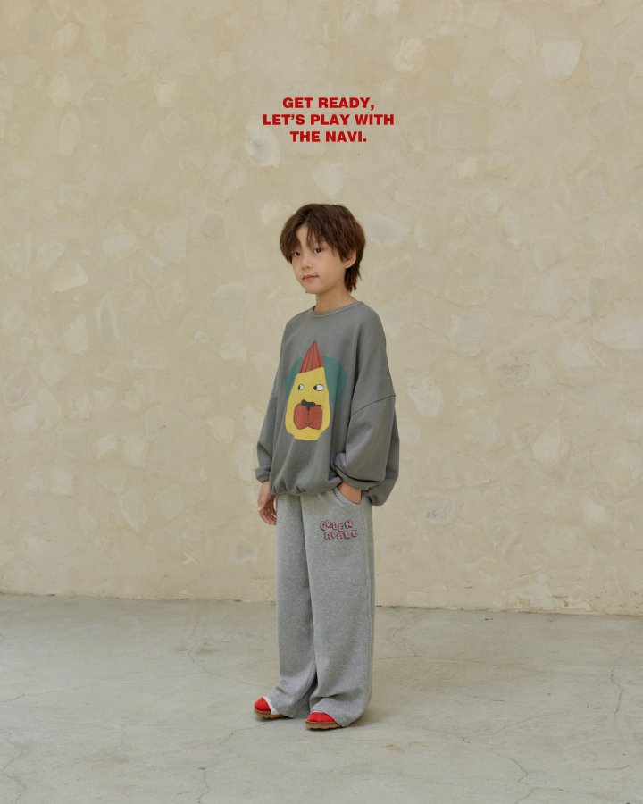Navi - Korean Children Fashion - #childofig - Pug Sweatshirt - 9