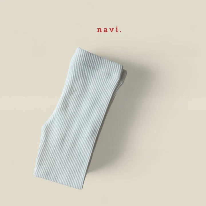 Navi - Korean Children Fashion - #childrensboutique - Ribbed Leggings - 12