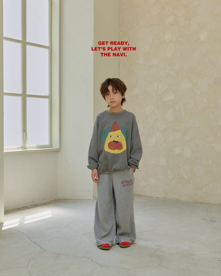 Navi - Korean Children Fashion - #childrensboutique - Pug Sweatshirt - 10
