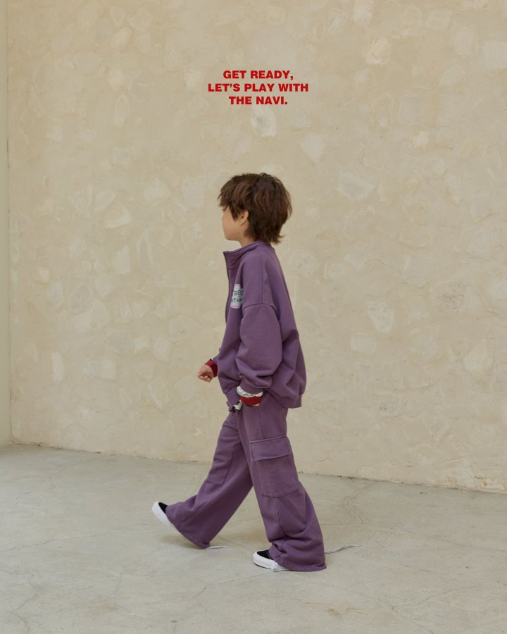 Navi - Korean Children Fashion - #childofig - Ready Zip-Up - 4