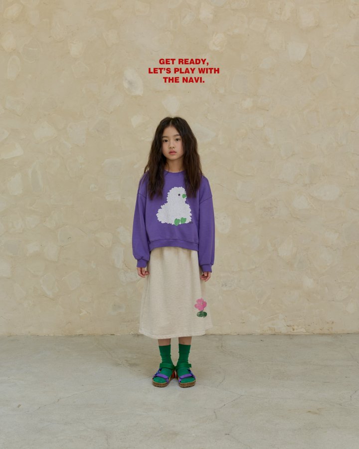 Navi - Korean Children Fashion - #designkidswear - Chick Sweatshirt - 8